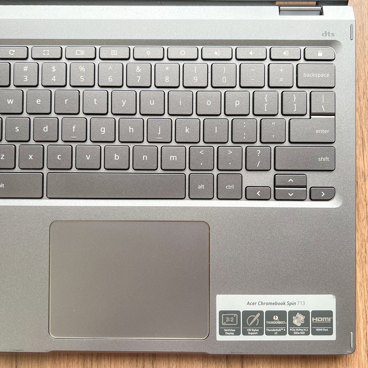 Acer Spin 713 Chromebook 360° | Intel i5 1135g7 | 16GB RAM | 256GB SSD NVMe | Pantalla 2K Touch