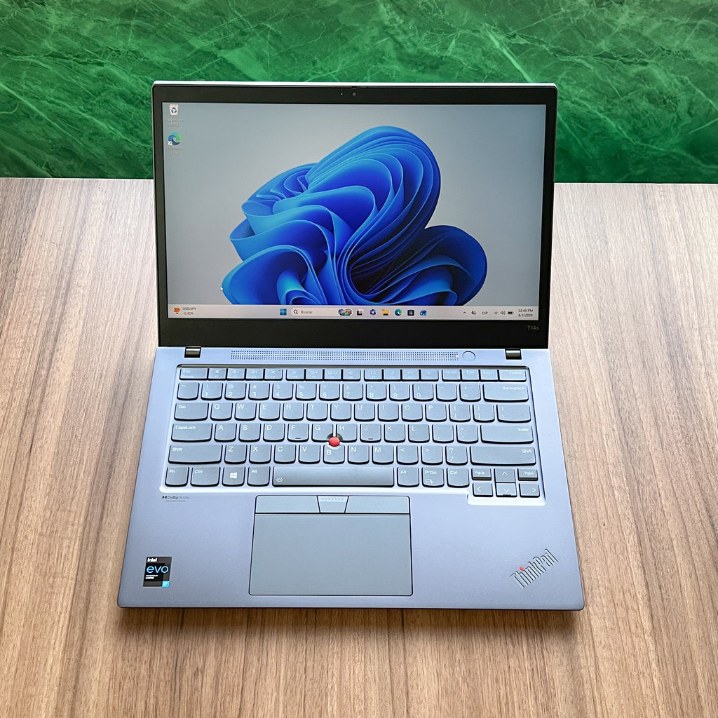 Lenovo ThinkPad T14s Gen 2 | Intel i7 11va Gen | 16GB RAM | 512GB SSD NVMe | Pantalla 4K UHD | ¡Como Nueva!